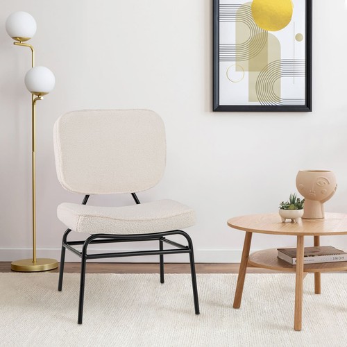 Sherpa reading chair with - sherpa,