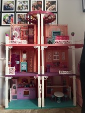 2015 Barbie Dreamhouse With Elevator And Accessories. Great Condition, No Box.