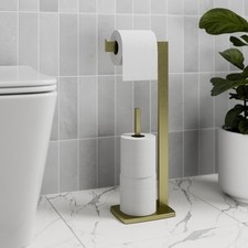 Brushed Brass Freestanding