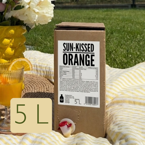 Sun kissed orange juice - sun-kissed,