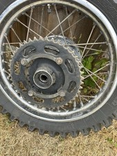 Yamaha XT600 Wheels & Tyres Complete With Discs, Sprocket Etc