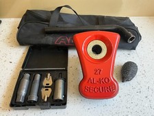 ALKO Caravan Wheel Lock Kit No 27. Good Condition with 2 Keys