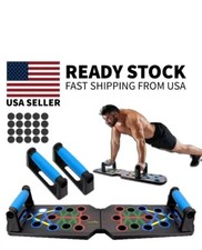 28 in 1 Push Up Rack Board System Fitness Workout Train Home Gym Exercise Stands