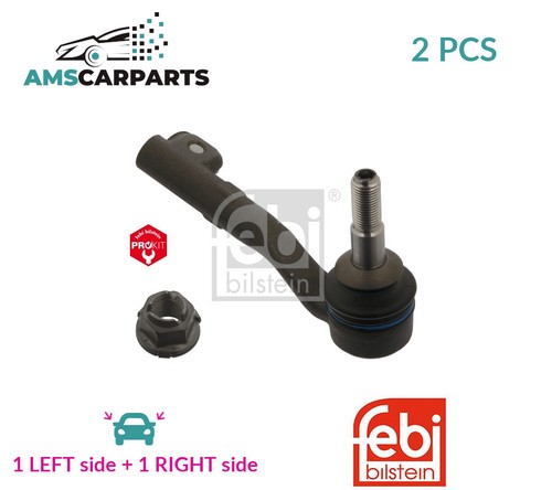 Track rod end rack - end, pair