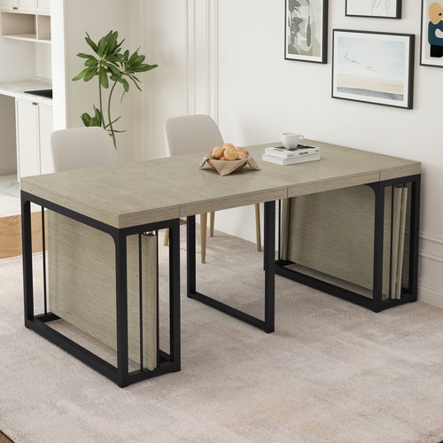 Modern extendable dining table - modern,