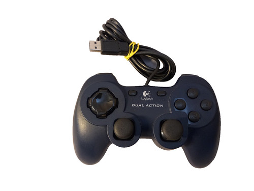 Logitech dual action - action, wired
