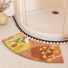 Curved Shower Mat, Soft