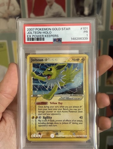 2007 jolteon goldstar psa - jolteon,