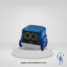 Novie Interactive Smart Robot with Over 75 Actions and Learns 12 Tricks Blue