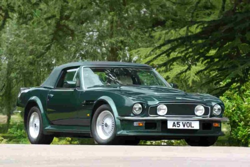 Photo 1986 aston martin v8 - a4,
