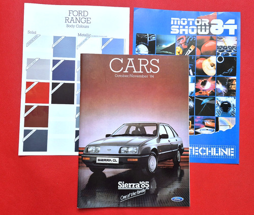 1984 ford cars brochure - ford,