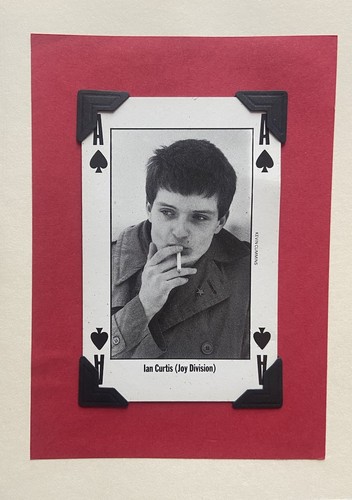 Ian curtis nme playing card - -,