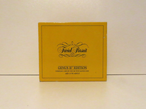 Trivial pursuit genus - pursuit,