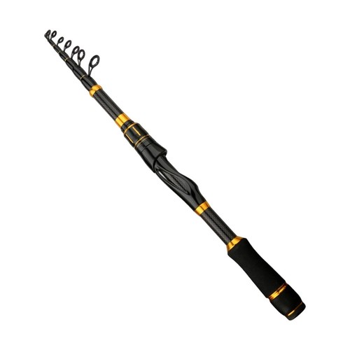 Carbon telescopic fishing rod - telescopic,