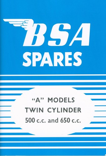 Bsa a10 spare - a7, parts