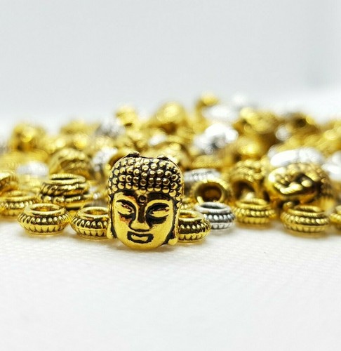Buddha head mixed - buddha, beads