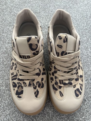 Leopare print platform - leopare,