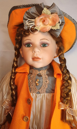 Porcelain doll annette - doll, "annette"