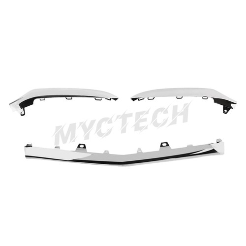Front bumper chrome moulding - bumper,