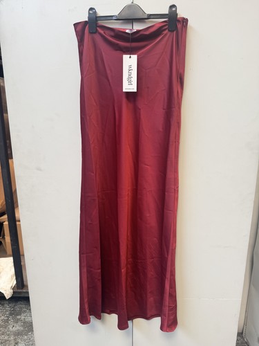 Wkndgirl satin bias cut - cut, maxi