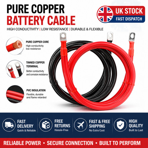 2pcs battery lead power strap - lead,