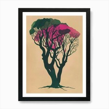 Ebony tree colourful - ebony,