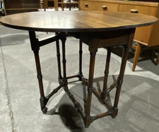 Mahogany Drop Leaf Gate Leg Table