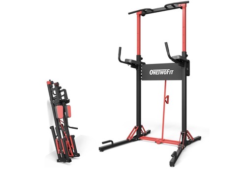 Onetwofit foldable power tower - power,