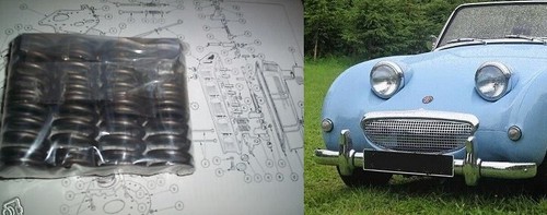 Austin healey frogeye - (x8),