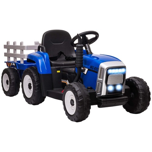Homcom ride tractor - on,
