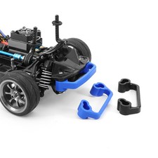For Tamiya TT02 TT01 RC Crawler Car Upgrade Silicone Rear Anti-collision Handle