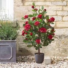 Artificial Rose Bush Tree