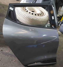 Renault Clio MK4 2013-2018 Drivers OSR Rear Door Grey TEKNG