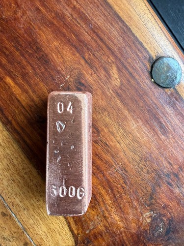 999 fine copper - 999, hand