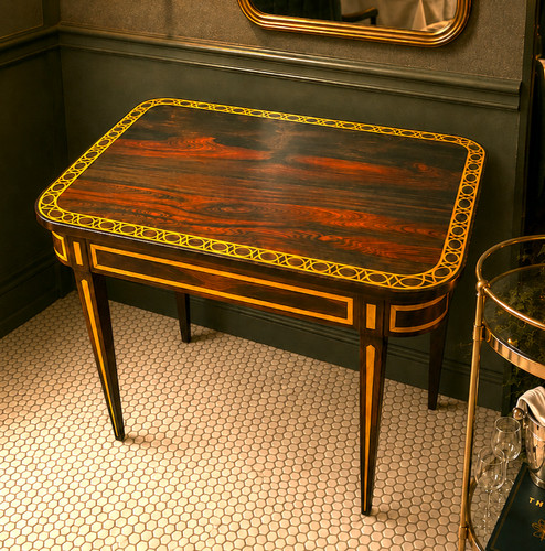 Antique french rosewood gilt - rosewood, &