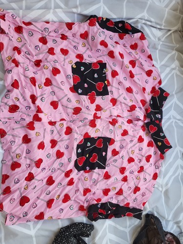 Hell bunny love hearts - bn,