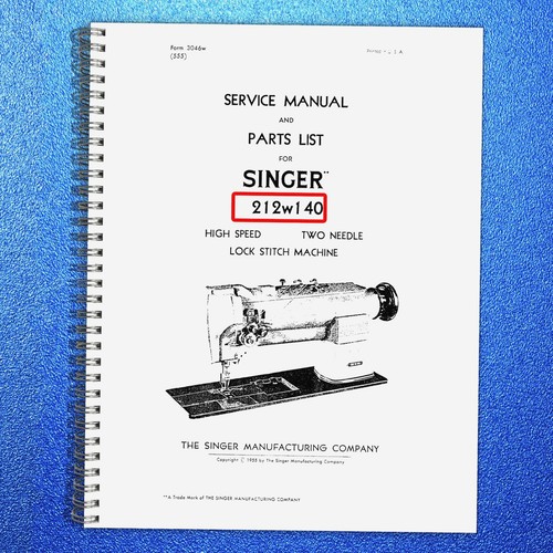 Singer 212w140 sewing machine - 212w140,