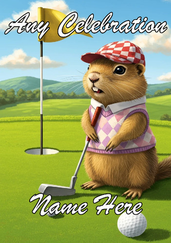 Nai255 golf gopher - golf, birthday
