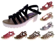 Girls Summer Sandals T Bar /