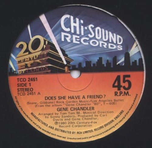 Gene chandler does she - does, have