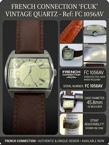 French connection fcuk quartz - french,