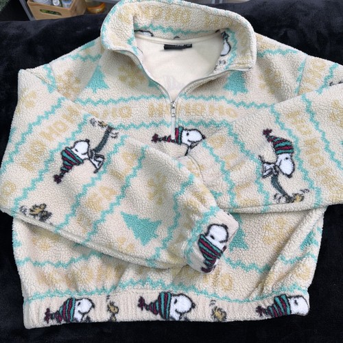 Peanuts snoopy holiday fleece - holiday,