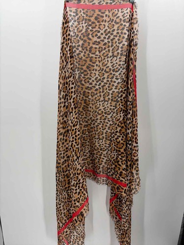 Zara brown leopard scarves - zara,