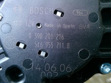 VOLKSWAGEN TOURAN SE TDI WIPER