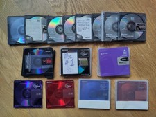 Job lot of  15 Mini Discs - Sony, Memorex - 80 min - some used, some new