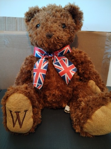 Whsmiths brown teddy bear - teddy, ~