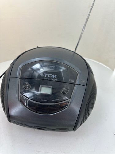 Tdk portable player boombox - tdk,