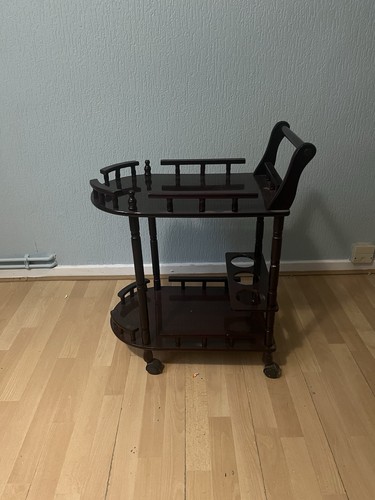 Wooden drinks trolley cart - drinks, by