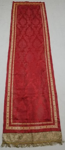 Antique french damask brocade - french,