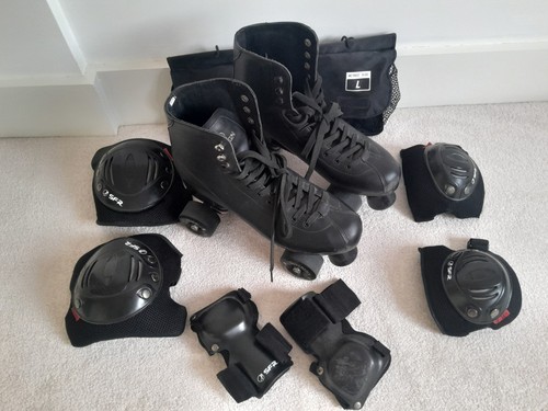 Roller skates and protective - skates,
